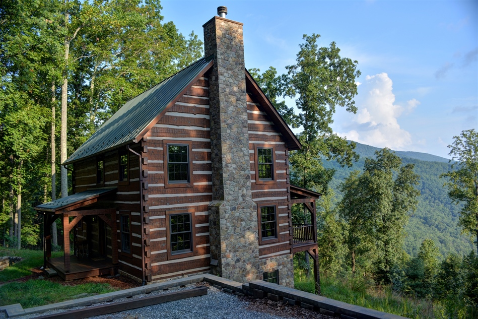 Blue Ridge Mountain Cabin For Sale